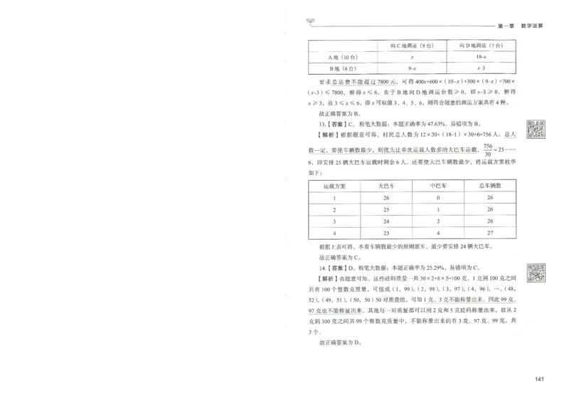 3.答案解析26数量关系下册（373页）_26行测5000+申论100一定先转存网盘_行测5000题持续更新_最新2026行测5000题（25年1月版）_5000题答案解析（共2296页）
