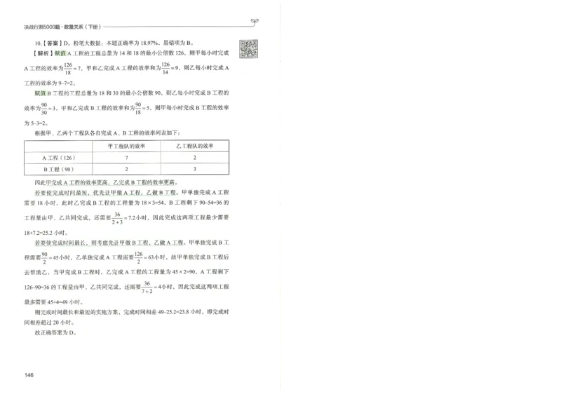3.答案解析26数量关系下册（373页）_26行测5000+申论100一定先转存网盘_行测5000题持续更新_最新2026行测5000题（25年1月版）_5000题答案解析（共2296页）