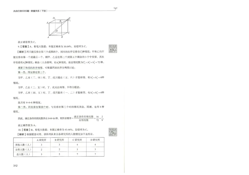 3.答案解析26数量关系下册（373页）_26行测5000+申论100一定先转存网盘_行测5000题持续更新_最新2026行测5000题（25年1月版）_5000题答案解析（共2296页）