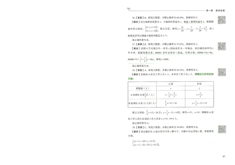3.答案解析26数量关系下册（373页）_26行测5000+申论100一定先转存网盘_行测5000题持续更新_最新2026行测5000题（25年1月版）_5000题答案解析（共2296页）