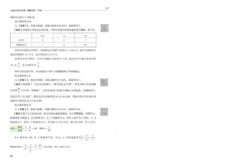 3.答案解析26数量关系下册（373页）_26行测5000+申论100一定先转存网盘_行测5000题持续更新_最新2026行测5000题（25年1月版）_5000题答案解析（共2296页）