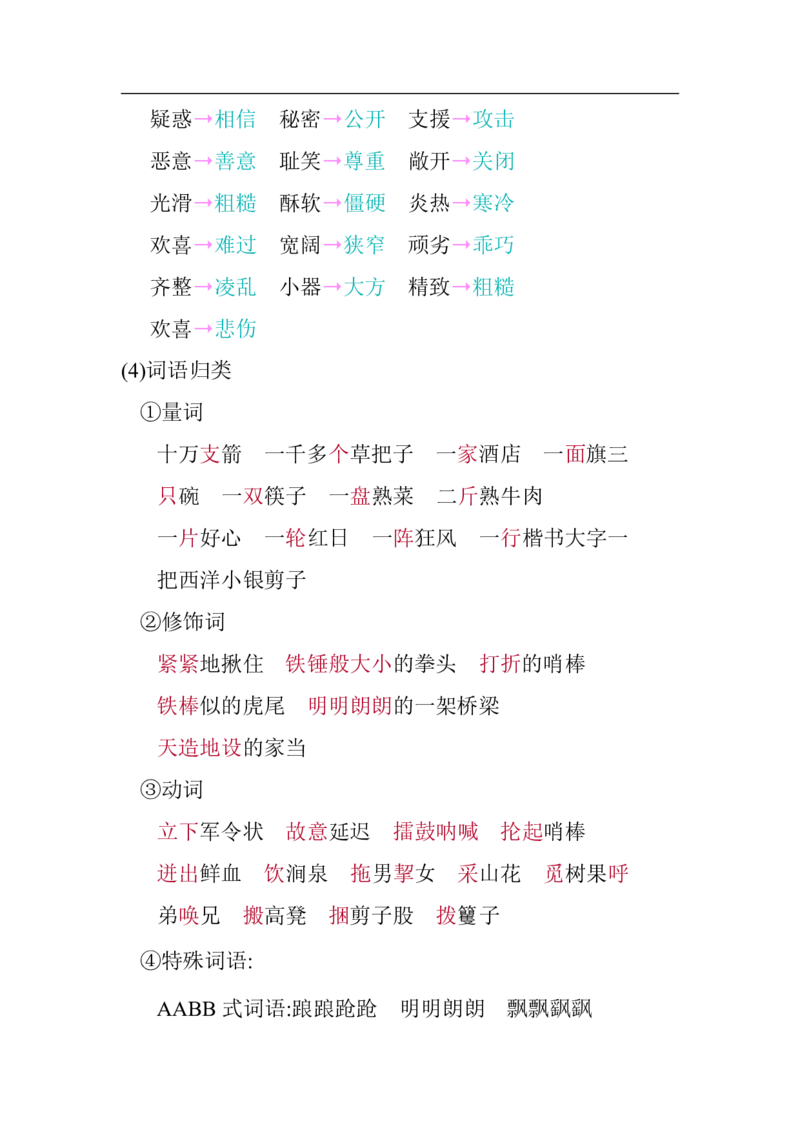 部编版语文资料包-最新版部编版五年级语文下册单元知识全册汇总_小学1-6年级全部试卷_语文_五年级_3-10-2、小学五年级语文下册_3-10-2-1、复习、知识点、归纳汇总_部编（人教）版