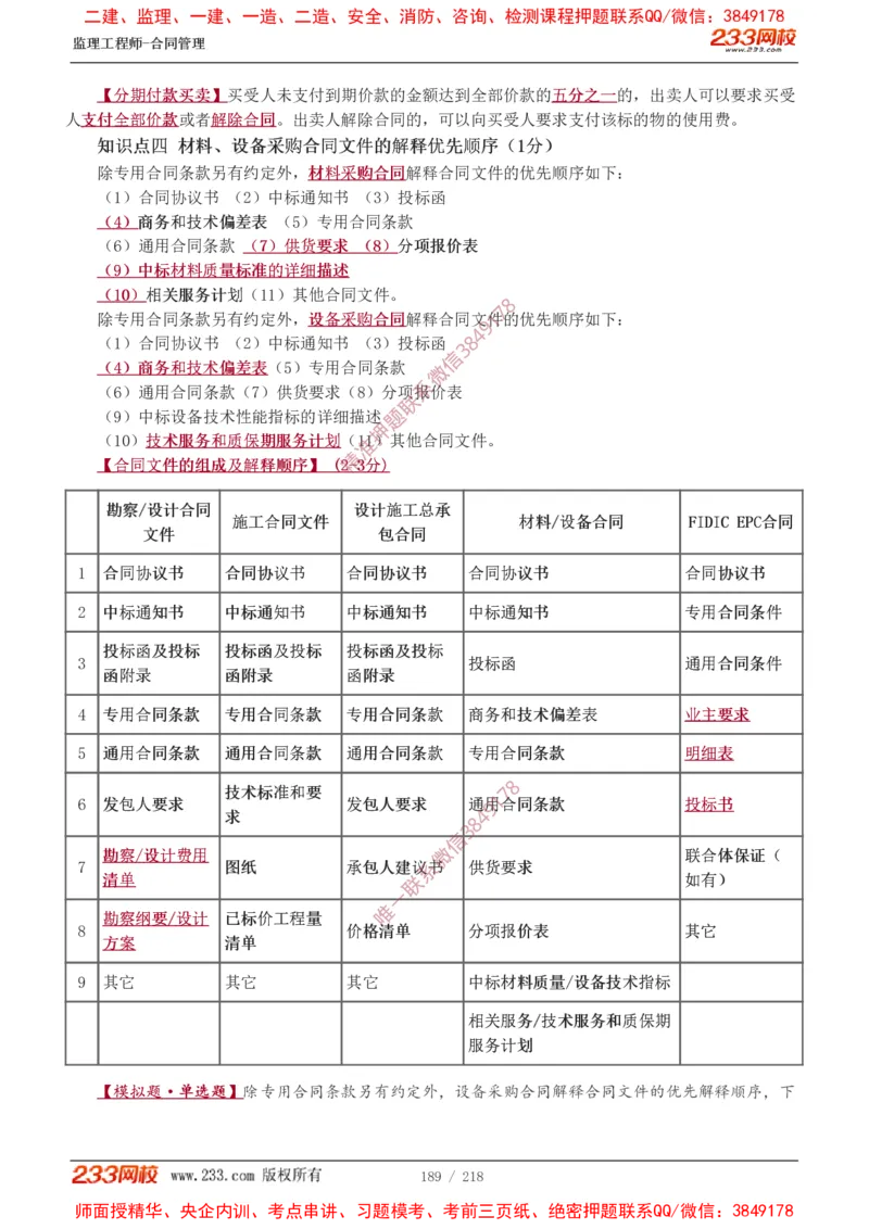 讲义（全）_监理工程师_2025监理工程师_2025年监理工程师SVIP_2025年监理合同管理SVIP_02-基础精讲✿高端面授✿深度强化_10-合同《教材精讲班》唐忍233推荐