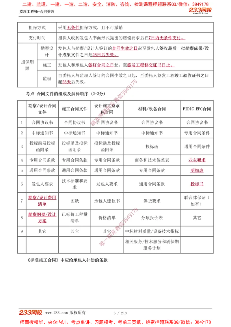 讲义（全）_监理工程师_2025监理工程师_2025年监理工程师SVIP_2025年监理合同管理SVIP_02-基础精讲✿高端面授✿深度强化_10-合同《教材精讲班》唐忍233推荐