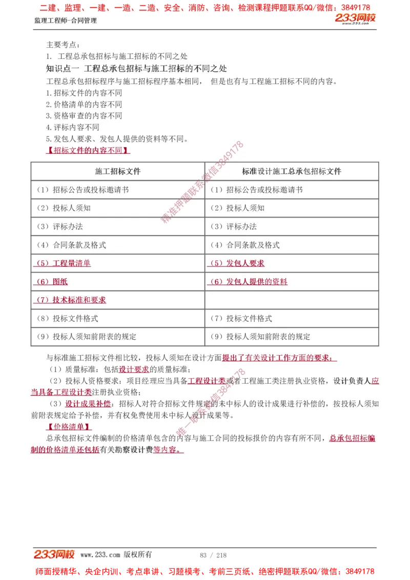 讲义（全）_监理工程师_2025监理工程师_2025年监理工程师SVIP_2025年监理合同管理SVIP_02-基础精讲✿高端面授✿深度强化_10-合同《教材精讲班》唐忍233推荐