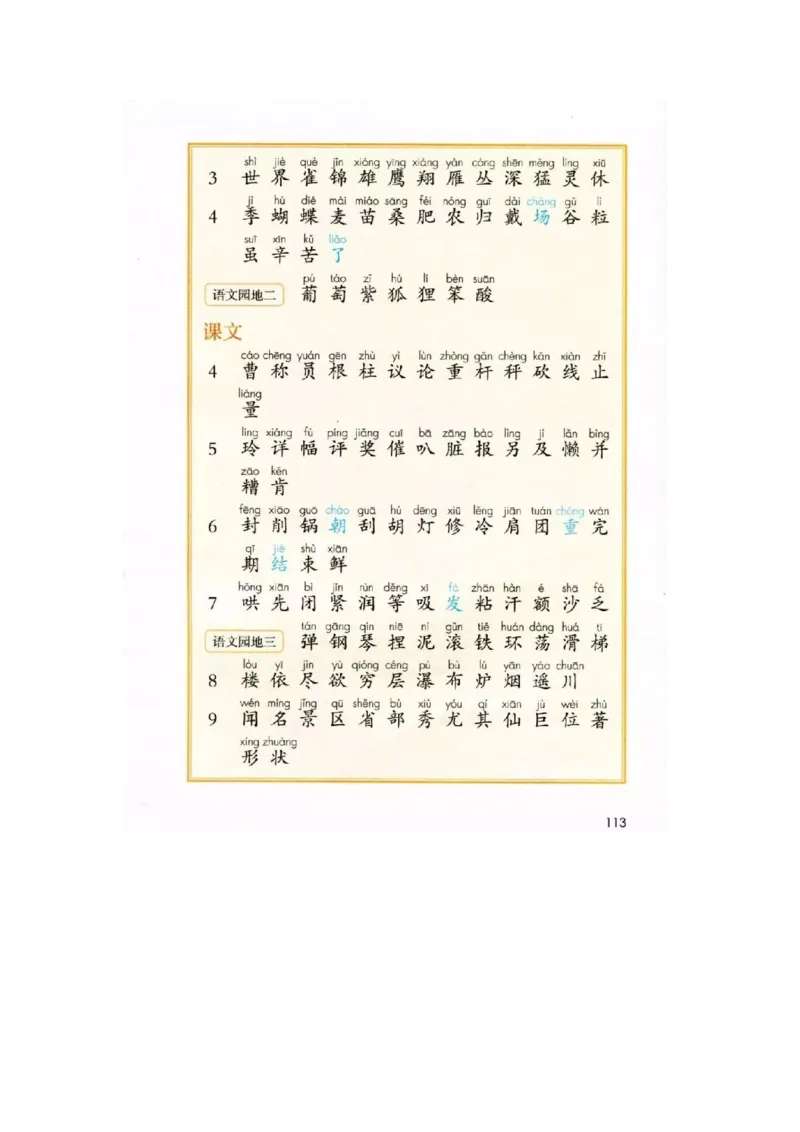 部编新人教版小学语文二年级上册-语文上册高清电子课本_小学1-6年级全部试卷_语文_二年级_3-7-1、小学二年级语文上册_3-7-1-4、电子教材、课本