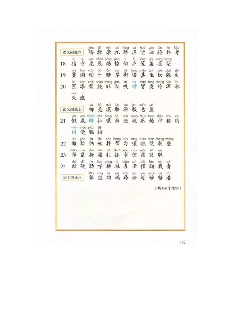 部编新人教版小学语文二年级上册-语文上册高清电子课本_小学1-6年级全部试卷_语文_二年级_3-7-1、小学二年级语文上册_3-7-1-4、电子教材、课本