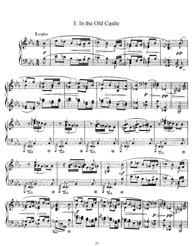 诗意音画13PoeticTonePictures,Op85_一万首著名钢琴曲谱哈农贝多芬合集视频教学电子版高清无水印可打印_1古典钢琴知名音乐家谱_德沃夏克钢琴谱全集