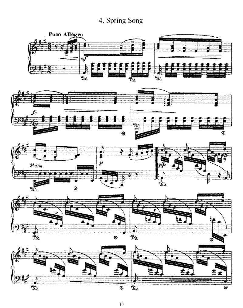 诗意音画13PoeticTonePictures,Op85_一万首著名钢琴曲谱哈农贝多芬合集视频教学电子版高清无水印可打印_1古典钢琴知名音乐家谱_德沃夏克钢琴谱全集