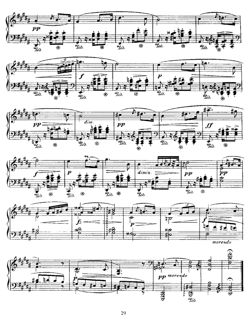 诗意音画13PoeticTonePictures,Op85_一万首著名钢琴曲谱哈农贝多芬合集视频教学电子版高清无水印可打印_1古典钢琴知名音乐家谱_德沃夏克钢琴谱全集