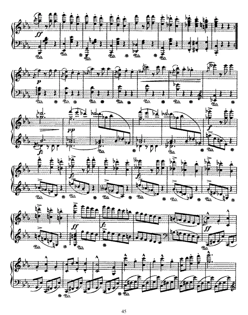 诗意音画13PoeticTonePictures,Op85_一万首著名钢琴曲谱哈农贝多芬合集视频教学电子版高清无水印可打印_1古典钢琴知名音乐家谱_德沃夏克钢琴谱全集