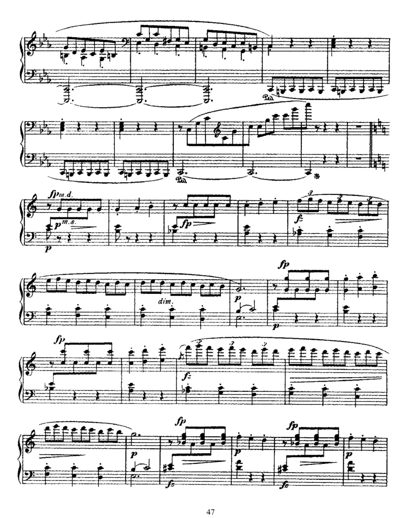 诗意音画13PoeticTonePictures,Op85_一万首著名钢琴曲谱哈农贝多芬合集视频教学电子版高清无水印可打印_1古典钢琴知名音乐家谱_德沃夏克钢琴谱全集