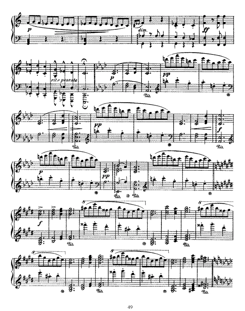 诗意音画13PoeticTonePictures,Op85_一万首著名钢琴曲谱哈农贝多芬合集视频教学电子版高清无水印可打印_1古典钢琴知名音乐家谱_德沃夏克钢琴谱全集