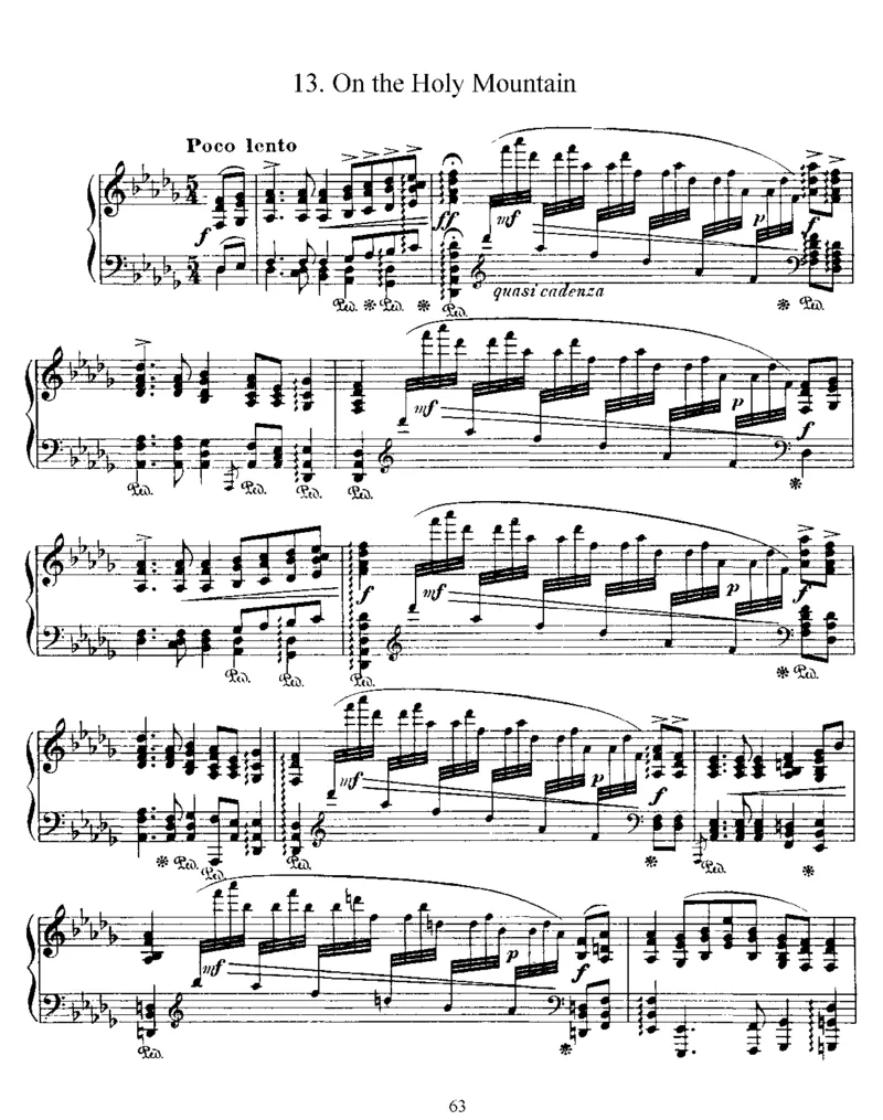 诗意音画13PoeticTonePictures,Op85_一万首著名钢琴曲谱哈农贝多芬合集视频教学电子版高清无水印可打印_1古典钢琴知名音乐家谱_德沃夏克钢琴谱全集