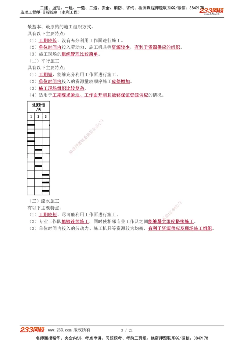 进度讲义_监理工程师_2025监理工程师_2025年监理工程师SVIP_2025年监理水利控制SVIP_04-冲刺串讲✿考点强化✿小灶集训_01-水利控制《高频考点班》苏洁233推荐