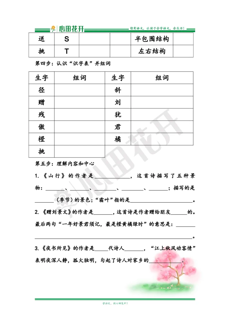 语文基本功训练营&mdash;三年级上册校内知识周周练第2单元预习（部编版）_小学1-6年级全部试卷_语文_三年级_3-8-1、小学三年级语文上册_3-8-1-1、复习、知识点、归纳汇总_部编（人教）版