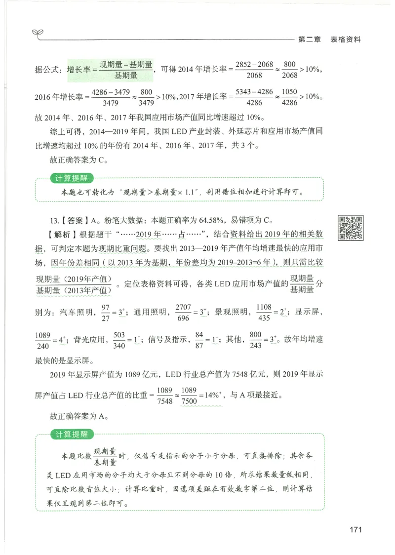 5.答案解析26资料分析下册（494页）_26行测5000+申论100一定先转存网盘_行测5000题持续更新_最新2026行测5000题（25年1月版）_5000题答案解析（共2296页）