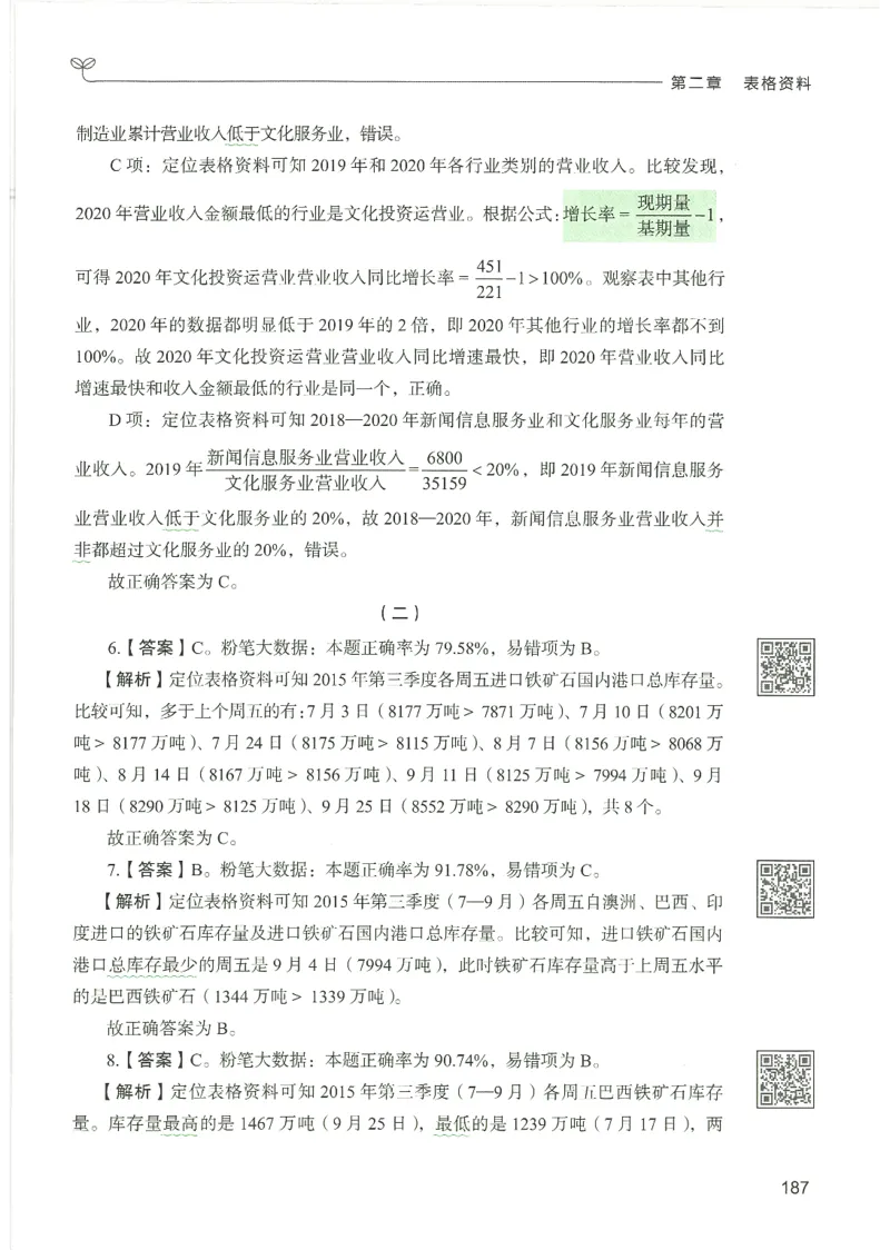 5.答案解析26资料分析下册（494页）_26行测5000+申论100一定先转存网盘_行测5000题持续更新_最新2026行测5000题（25年1月版）_5000题答案解析（共2296页）
