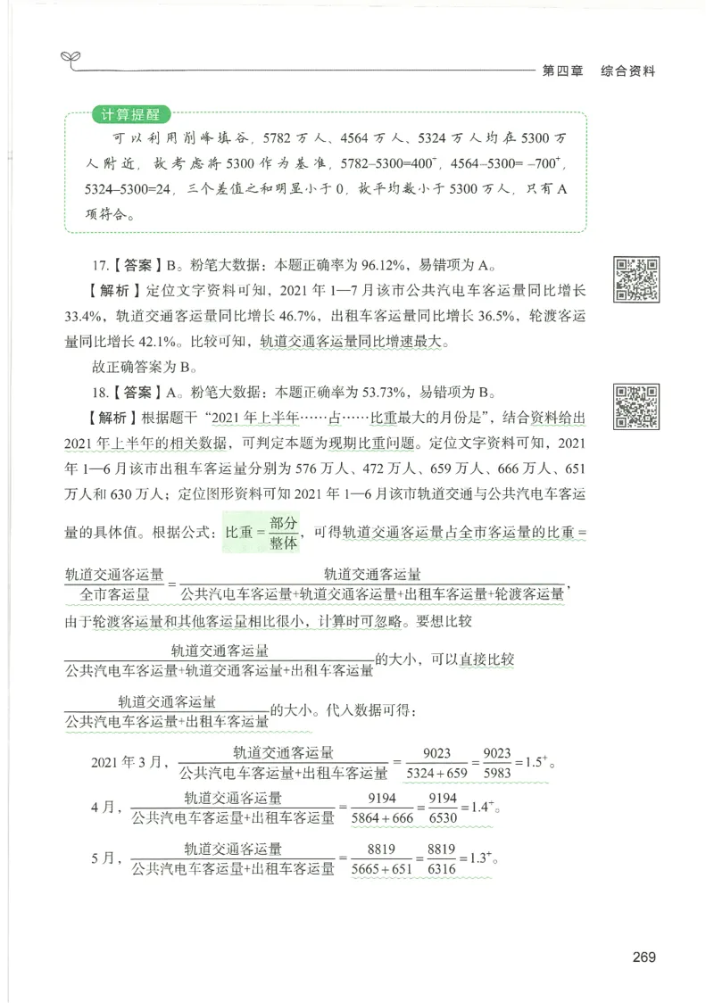 5.答案解析26资料分析下册（494页）_26行测5000+申论100一定先转存网盘_行测5000题持续更新_最新2026行测5000题（25年1月版）_5000题答案解析（共2296页）