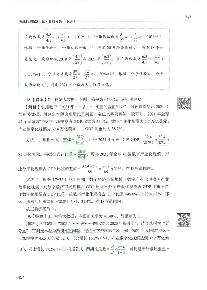 5.答案解析26资料分析下册（494页）_26行测5000+申论100一定先转存网盘_行测5000题持续更新_最新2026行测5000题（25年1月版）_5000题答案解析（共2296页）