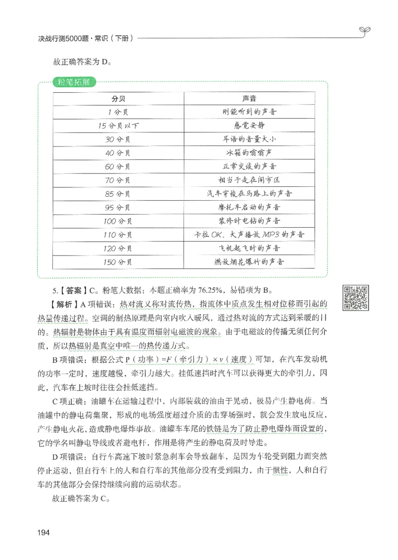 1.答案解析26常识下册（519页）_26行测5000+申论100一定先转存网盘_行测5000题持续更新_最新2026行测5000题（25年1月版）_5000题答案解析（共2296页）