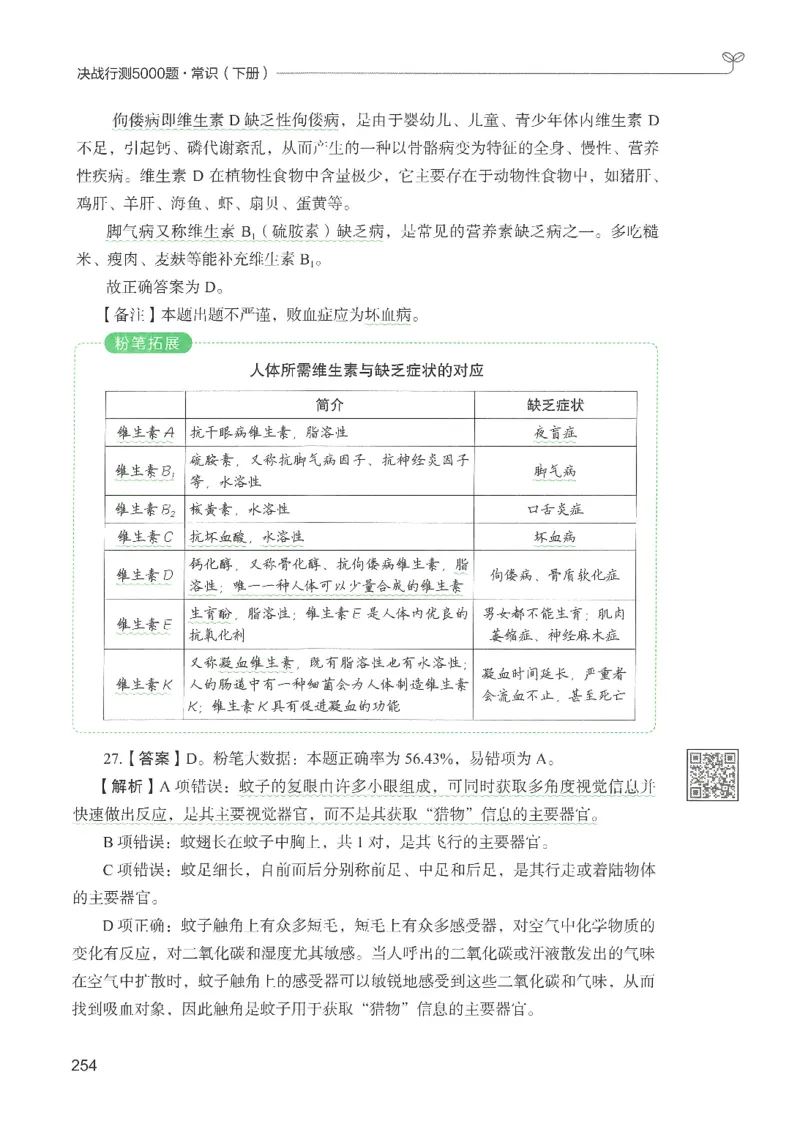 1.答案解析26常识下册（519页）_26行测5000+申论100一定先转存网盘_行测5000题持续更新_最新2026行测5000题（25年1月版）_5000题答案解析（共2296页）