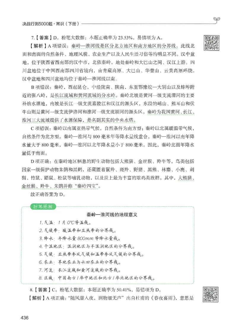 1.答案解析26常识下册（519页）_26行测5000+申论100一定先转存网盘_行测5000题持续更新_最新2026行测5000题（25年1月版）_5000题答案解析（共2296页）