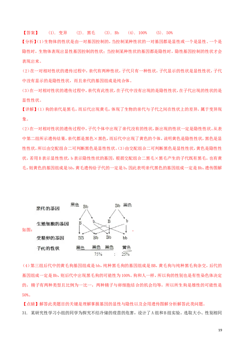 内蒙古通辽市2018年中考生物真题试题（含解析）_8.生物中考真题2015-2024年_2018年全国中考生物141份