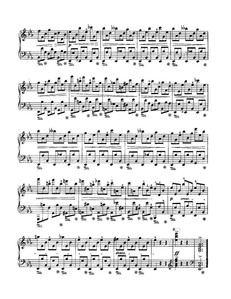 肖邦&mdash;&mdash;前奏曲集_一万首著名钢琴曲谱哈农贝多芬合集视频教学电子版高清无水印可打印_1古典钢琴知名音乐家谱_肖邦钢琴谱全集