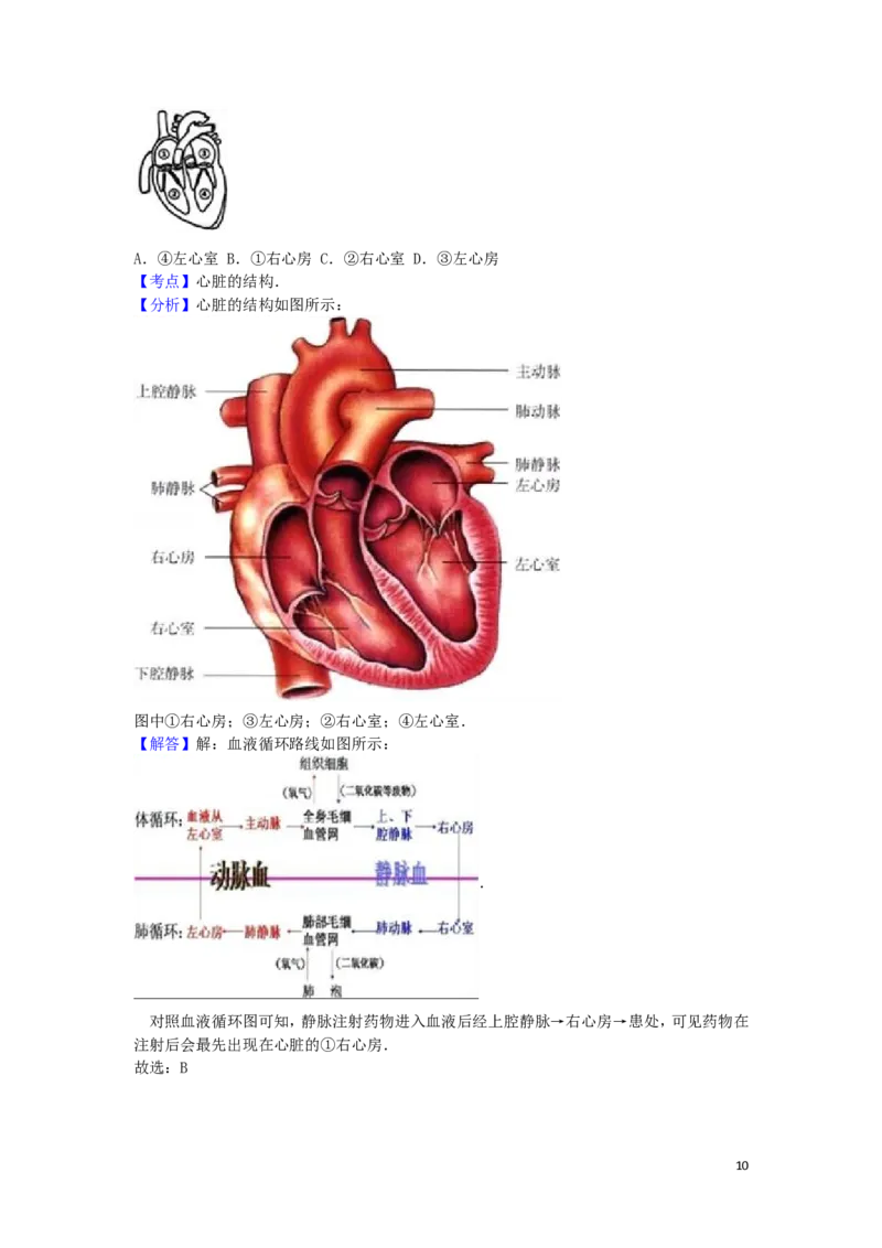 安徽省安庆市2016年中考生物真题试题（含解析）_8.生物中考真题2015-2024年_2016年全国中考生物74份