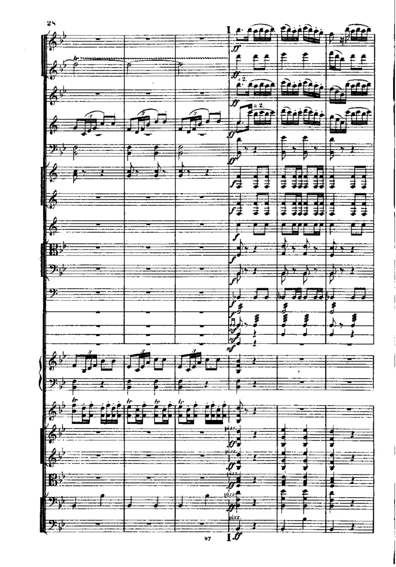 里姆斯基-柯萨科夫西班牙随想曲单开版总谱_一万首著名钢琴曲谱哈农贝多芬合集视频教学电子版高清无水印可打印_08名曲总谱合集