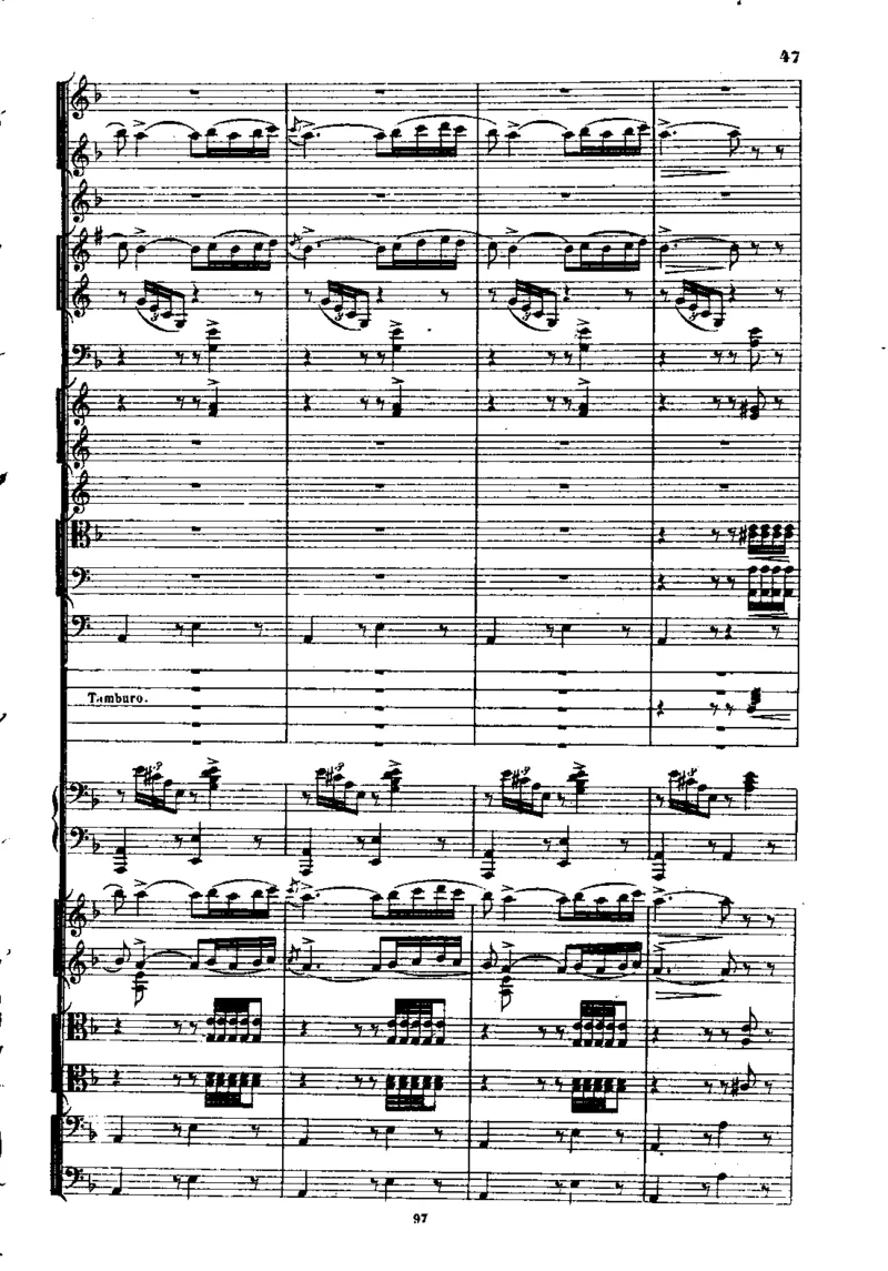 里姆斯基-柯萨科夫西班牙随想曲单开版总谱_一万首著名钢琴曲谱哈农贝多芬合集视频教学电子版高清无水印可打印_08名曲总谱合集