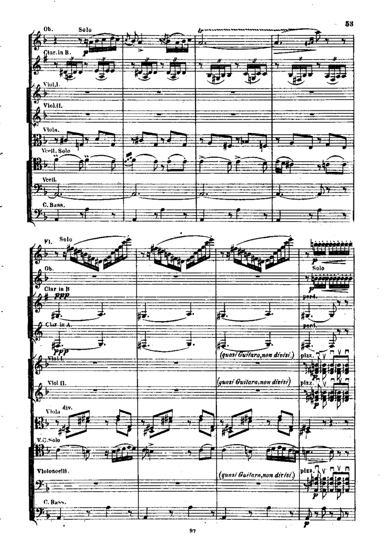 里姆斯基-柯萨科夫西班牙随想曲单开版总谱_一万首著名钢琴曲谱哈农贝多芬合集视频教学电子版高清无水印可打印_08名曲总谱合集