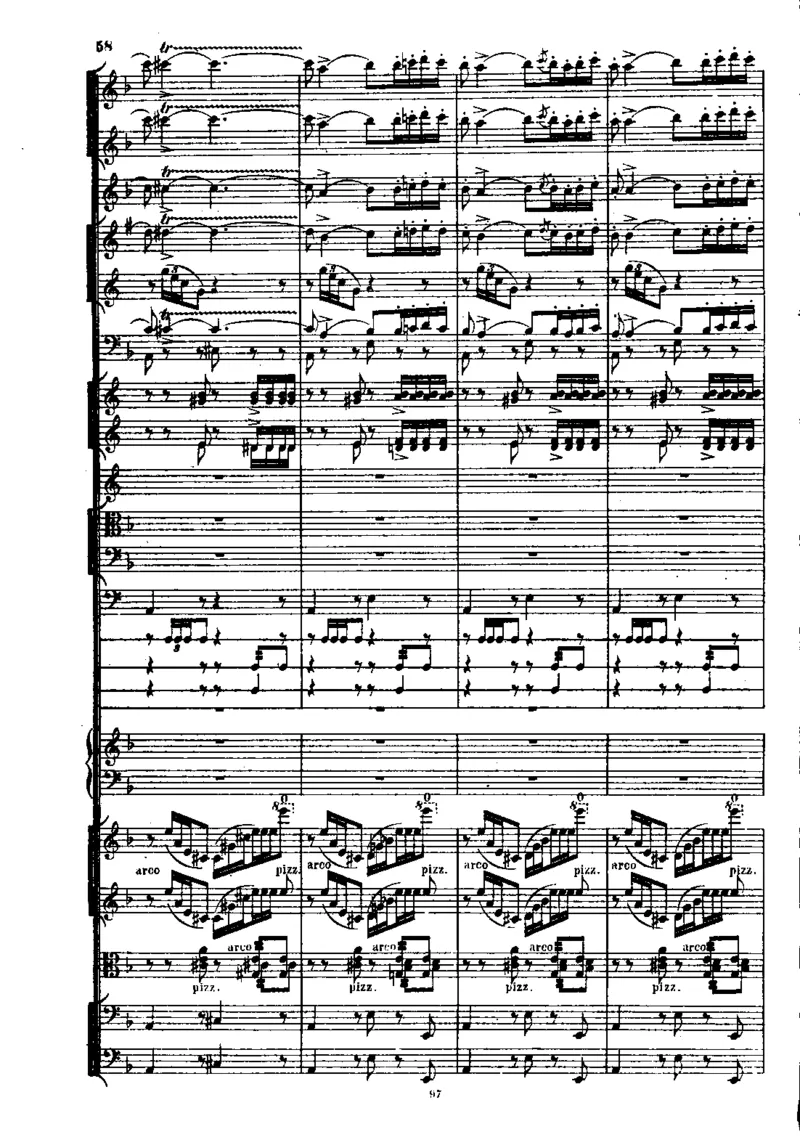 里姆斯基-柯萨科夫西班牙随想曲单开版总谱_一万首著名钢琴曲谱哈农贝多芬合集视频教学电子版高清无水印可打印_08名曲总谱合集