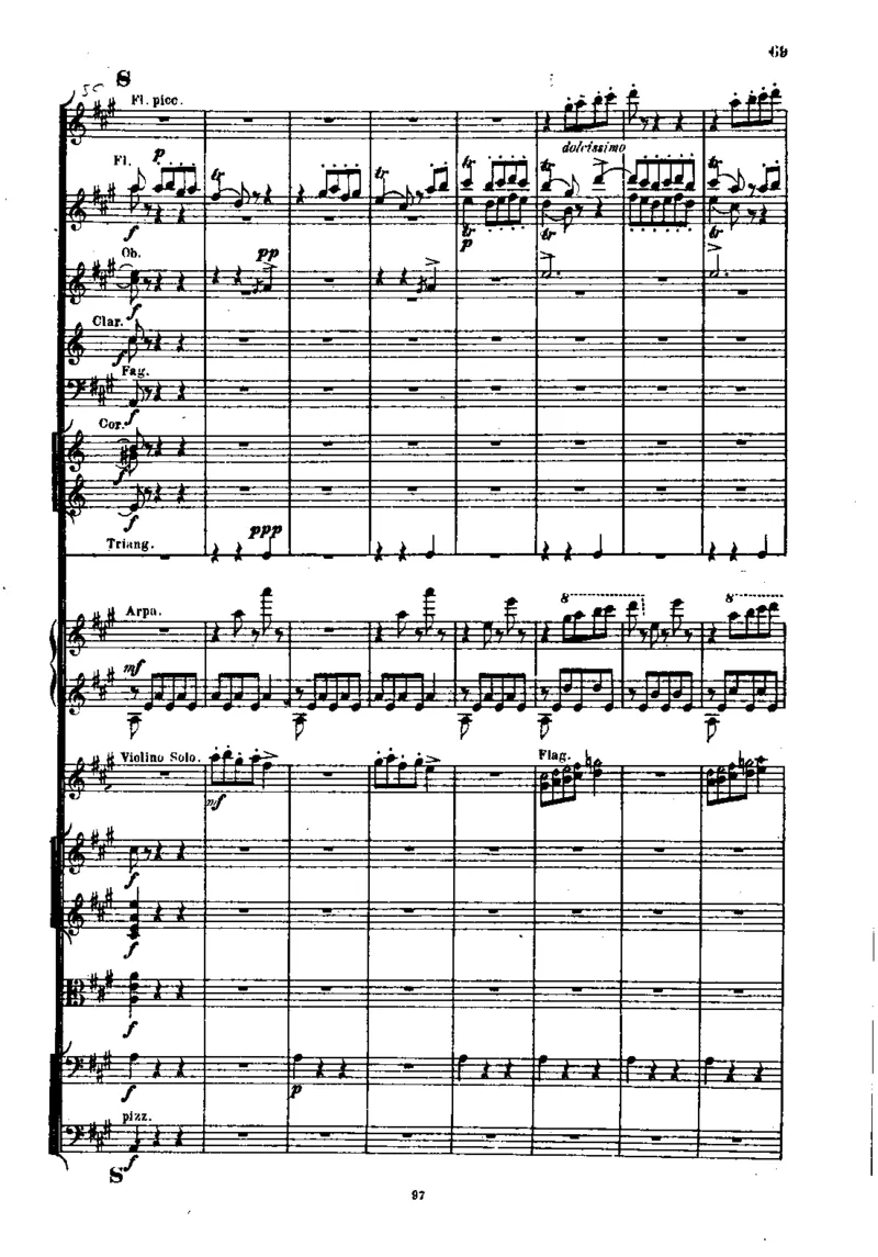 里姆斯基-柯萨科夫西班牙随想曲单开版总谱_一万首著名钢琴曲谱哈农贝多芬合集视频教学电子版高清无水印可打印_08名曲总谱合集