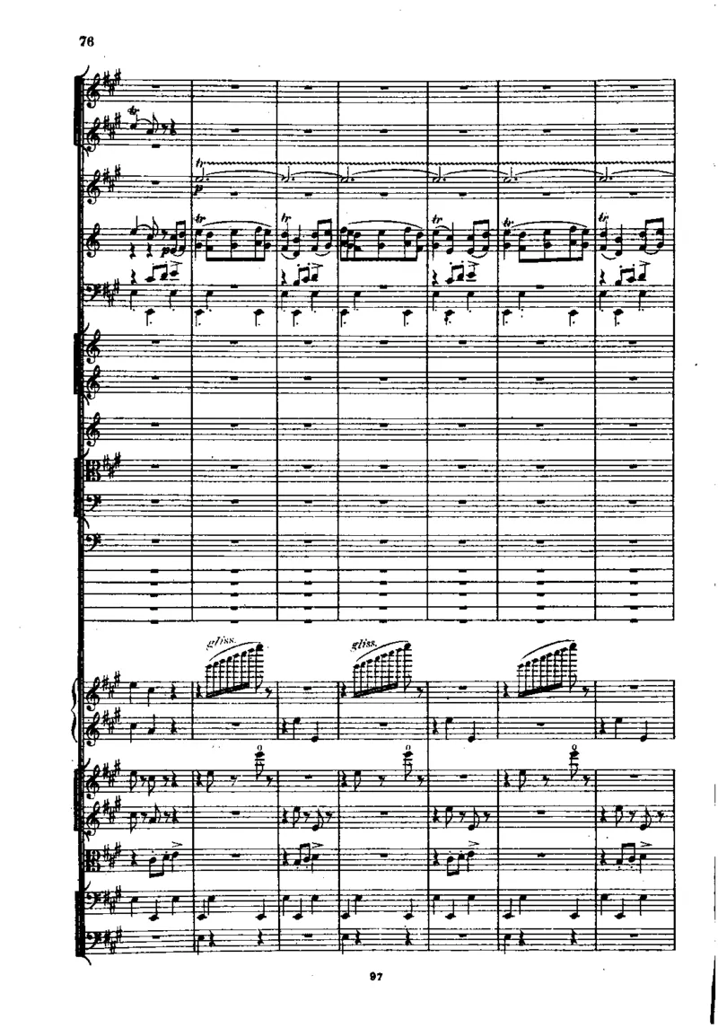 里姆斯基-柯萨科夫西班牙随想曲单开版总谱_一万首著名钢琴曲谱哈农贝多芬合集视频教学电子版高清无水印可打印_08名曲总谱合集