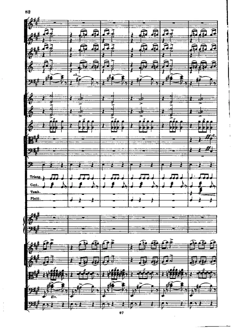 里姆斯基-柯萨科夫西班牙随想曲单开版总谱_一万首著名钢琴曲谱哈农贝多芬合集视频教学电子版高清无水印可打印_08名曲总谱合集