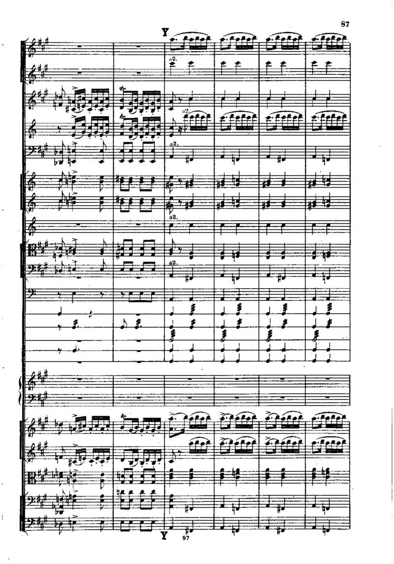 里姆斯基-柯萨科夫西班牙随想曲单开版总谱_一万首著名钢琴曲谱哈农贝多芬合集视频教学电子版高清无水印可打印_08名曲总谱合集