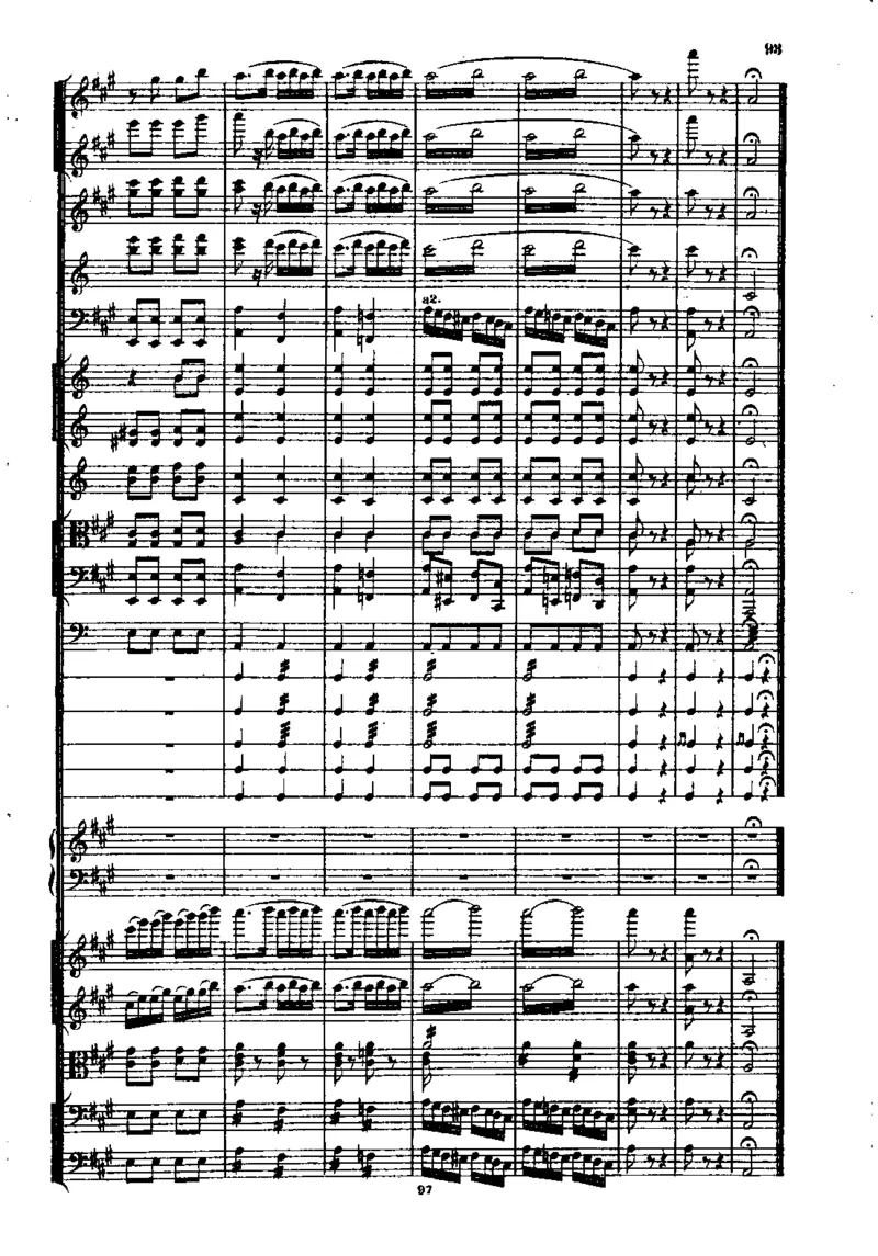 里姆斯基-柯萨科夫西班牙随想曲单开版总谱_一万首著名钢琴曲谱哈农贝多芬合集视频教学电子版高清无水印可打印_08名曲总谱合集