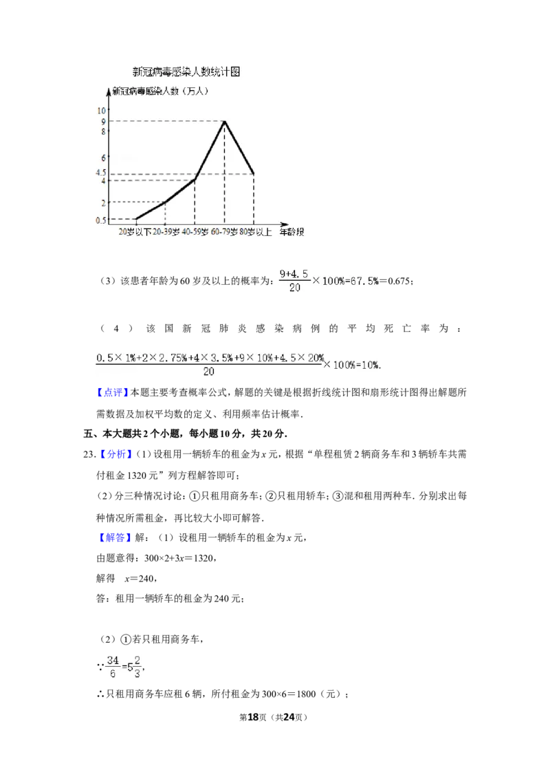 2020年四川省乐山市中考数学试卷_中考真题_2.数学中考真题2015-2024年_地区卷_四川省_四川乐山数学10-22