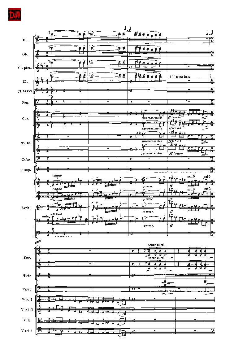 肖斯塔科维奇第七交响曲&ldquo;列宁格勒&rdquo;单开版总谱_一万首著名钢琴曲谱哈农贝多芬合集视频教学电子版高清无水印可打印_08名曲总谱合集