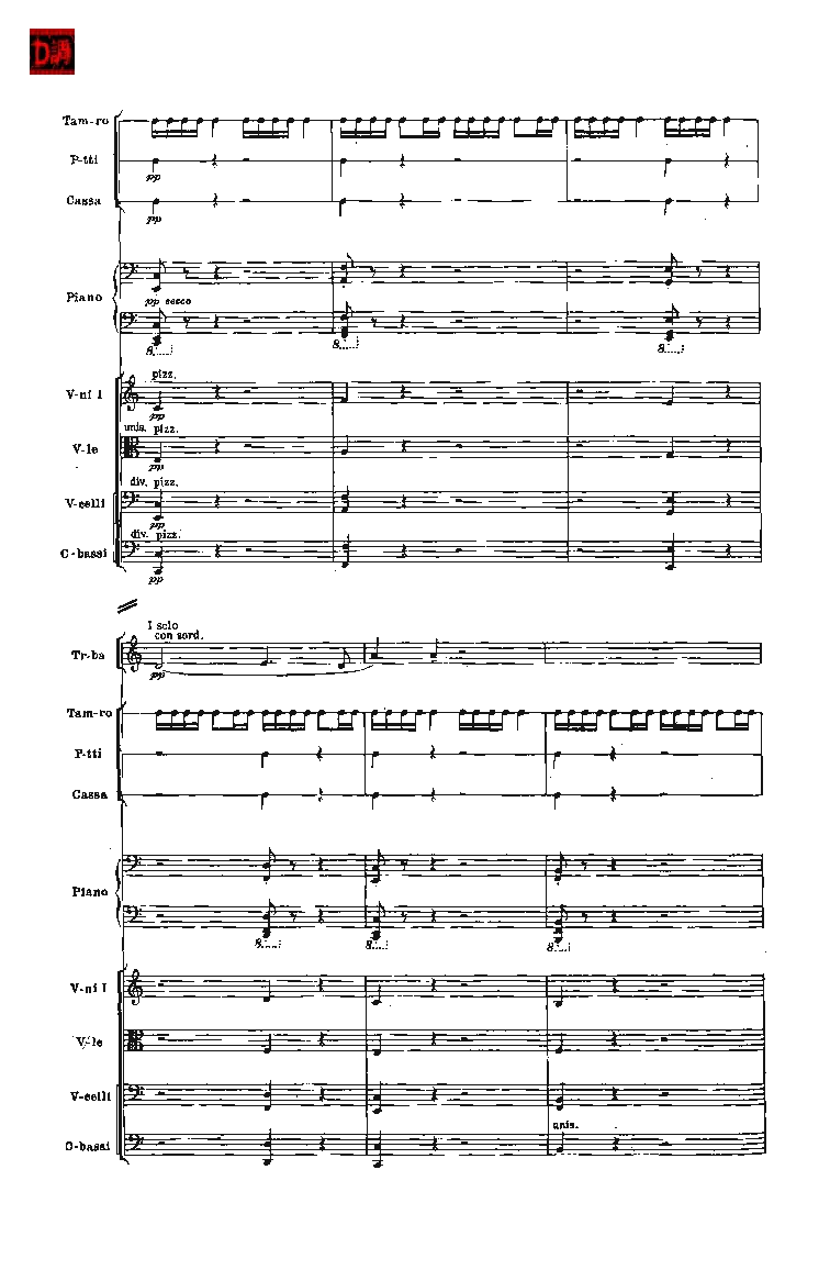 肖斯塔科维奇第七交响曲&ldquo;列宁格勒&rdquo;单开版总谱_一万首著名钢琴曲谱哈农贝多芬合集视频教学电子版高清无水印可打印_08名曲总谱合集