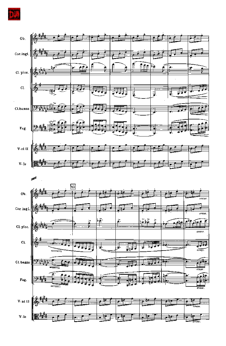 肖斯塔科维奇第七交响曲&ldquo;列宁格勒&rdquo;单开版总谱_一万首著名钢琴曲谱哈农贝多芬合集视频教学电子版高清无水印可打印_08名曲总谱合集