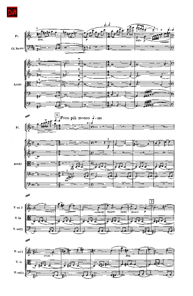 肖斯塔科维奇第七交响曲&ldquo;列宁格勒&rdquo;单开版总谱_一万首著名钢琴曲谱哈农贝多芬合集视频教学电子版高清无水印可打印_08名曲总谱合集