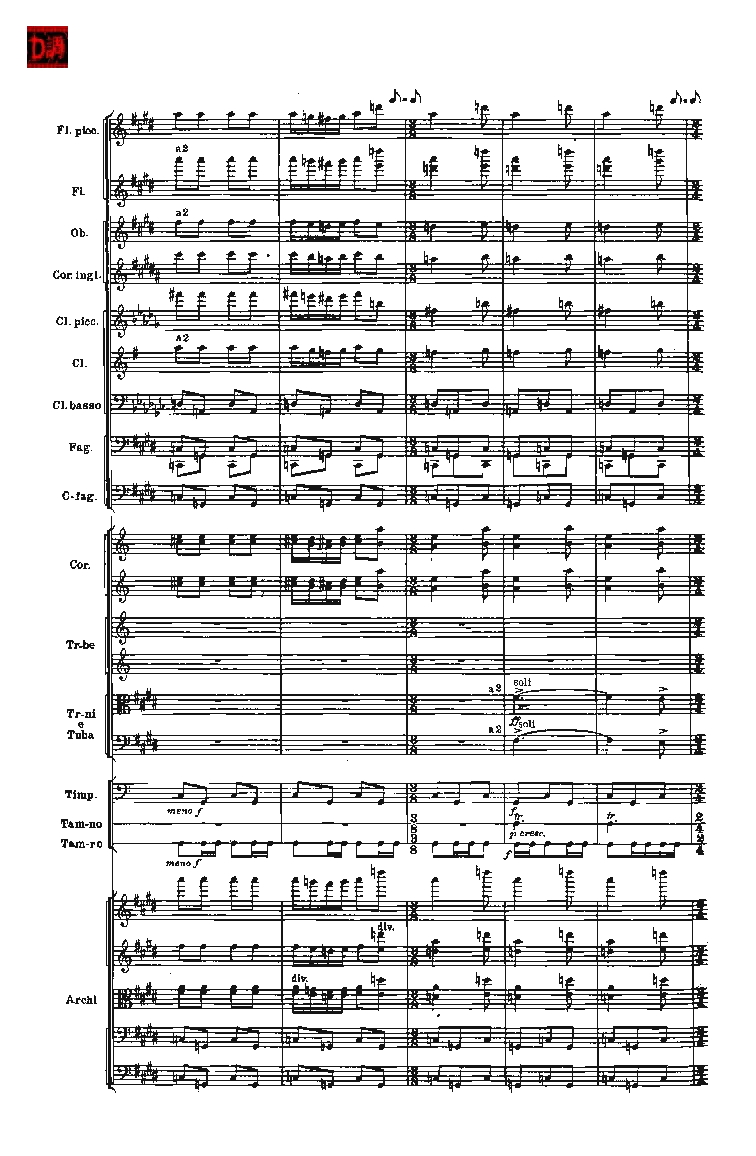 肖斯塔科维奇第七交响曲&ldquo;列宁格勒&rdquo;单开版总谱_一万首著名钢琴曲谱哈农贝多芬合集视频教学电子版高清无水印可打印_08名曲总谱合集