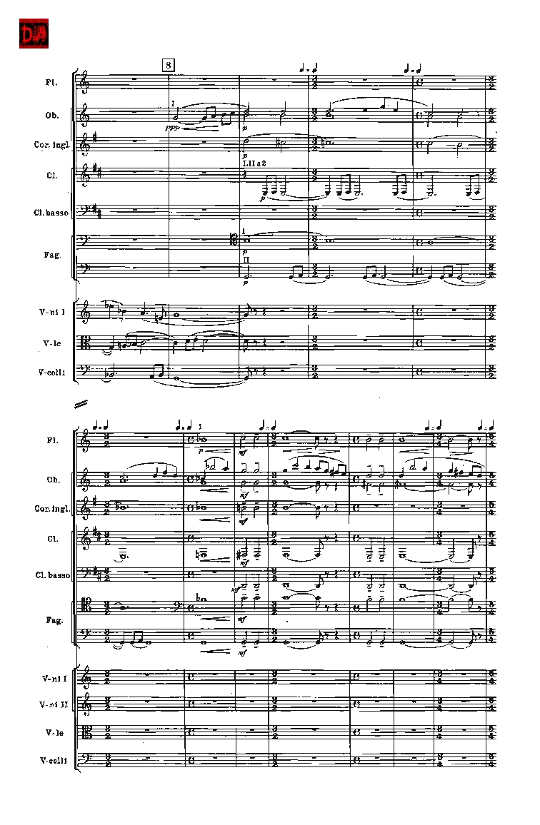 肖斯塔科维奇第七交响曲&ldquo;列宁格勒&rdquo;单开版总谱_一万首著名钢琴曲谱哈农贝多芬合集视频教学电子版高清无水印可打印_08名曲总谱合集