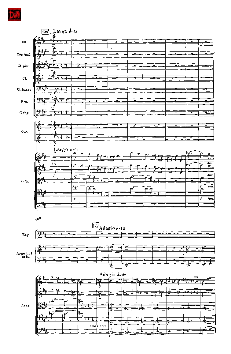 肖斯塔科维奇第七交响曲&ldquo;列宁格勒&rdquo;单开版总谱_一万首著名钢琴曲谱哈农贝多芬合集视频教学电子版高清无水印可打印_08名曲总谱合集