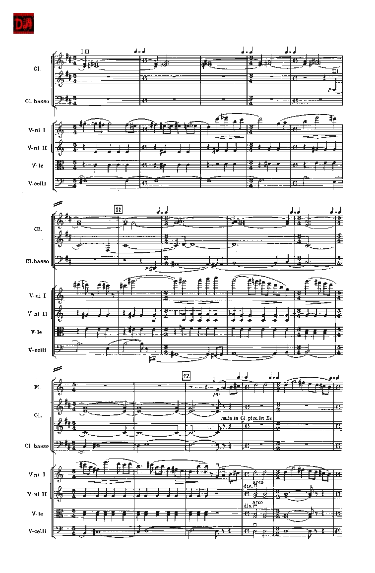 肖斯塔科维奇第七交响曲&ldquo;列宁格勒&rdquo;单开版总谱_一万首著名钢琴曲谱哈农贝多芬合集视频教学电子版高清无水印可打印_08名曲总谱合集