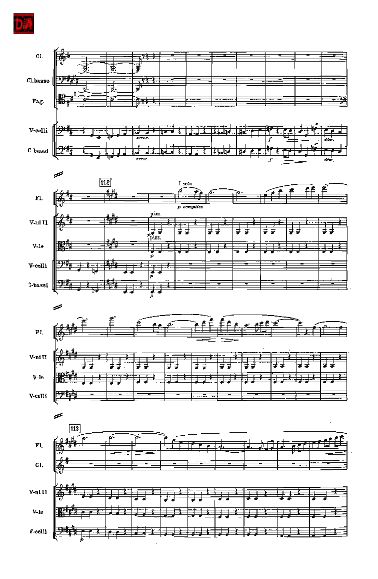 肖斯塔科维奇第七交响曲&ldquo;列宁格勒&rdquo;单开版总谱_一万首著名钢琴曲谱哈农贝多芬合集视频教学电子版高清无水印可打印_08名曲总谱合集