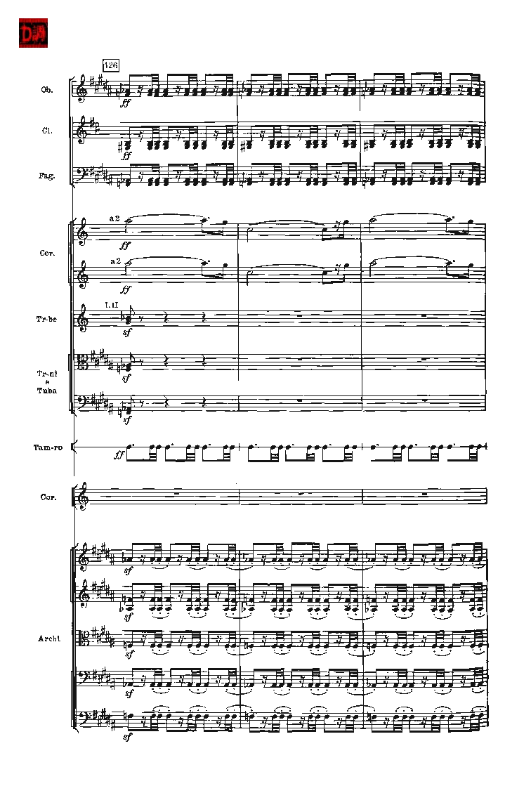 肖斯塔科维奇第七交响曲&ldquo;列宁格勒&rdquo;单开版总谱_一万首著名钢琴曲谱哈农贝多芬合集视频教学电子版高清无水印可打印_08名曲总谱合集